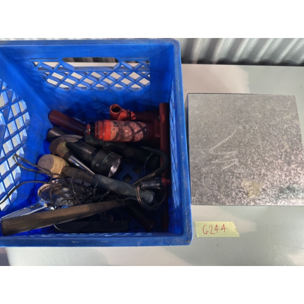 Mixed Tools Bundle with metal storage tin