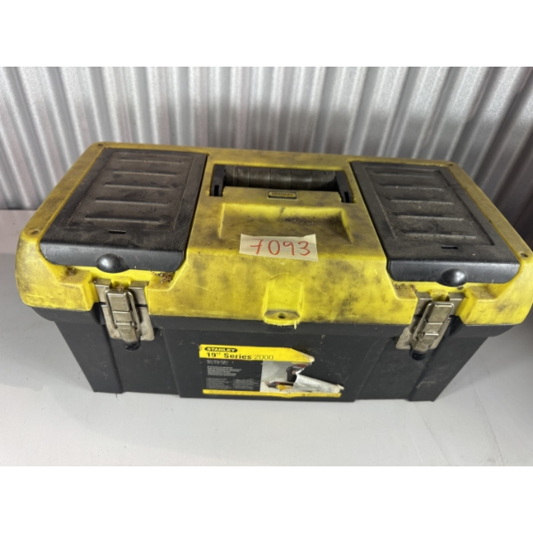Stanley tool box and tools