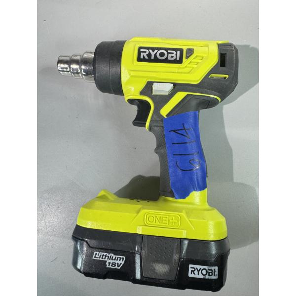 Ryobi Cordless Heat Gun with Battery 