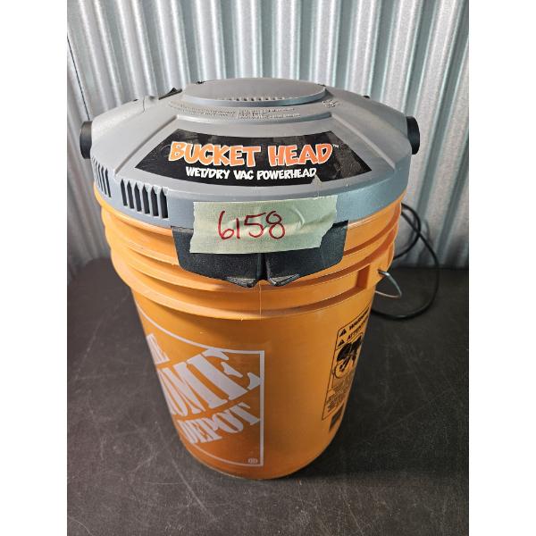The Home Depot Bucket Head Wet/Dry Vac Powerhead + Bucket