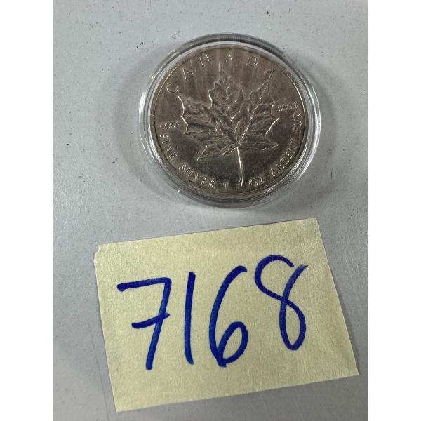Canada Fine Silver 1 oz 9999 1999 5 Dollar Coin