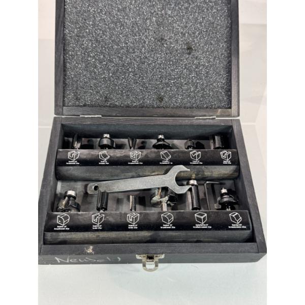 Maximum Carbide-topped router bit set