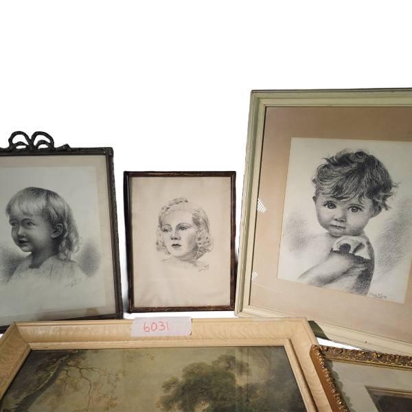 Vintage Picture Lot - 6 Units 