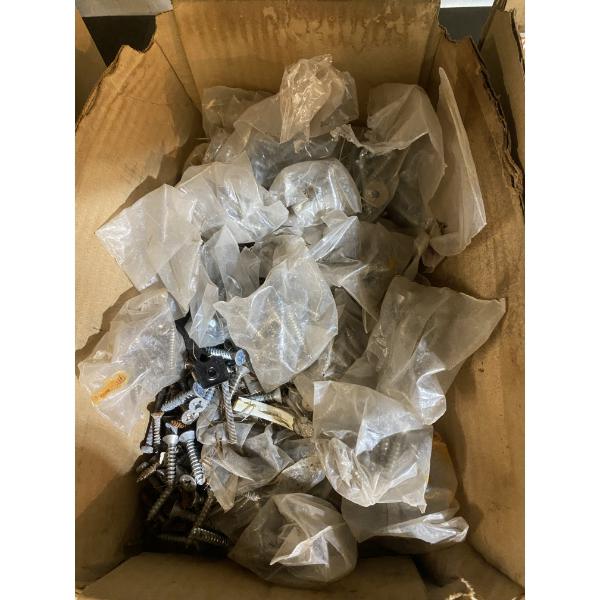 BOX OF ASSORTED SCREWS
