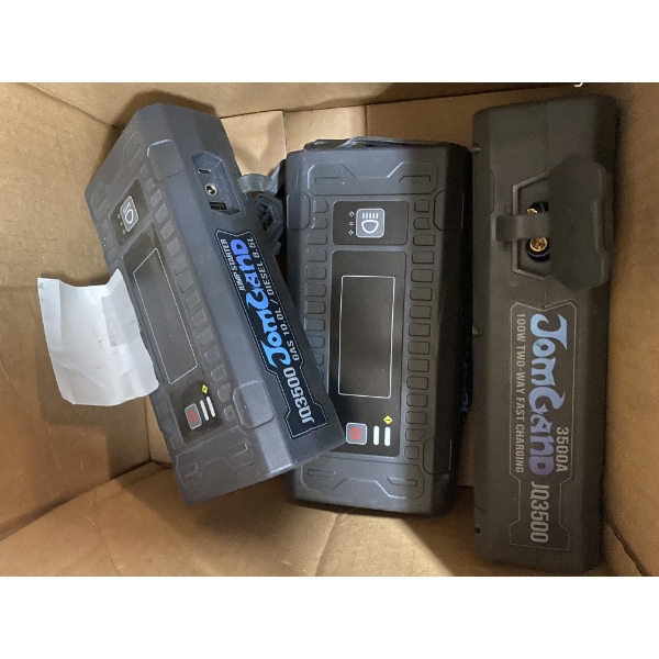3 100 WATT 2 WAY FAST CHARGERS