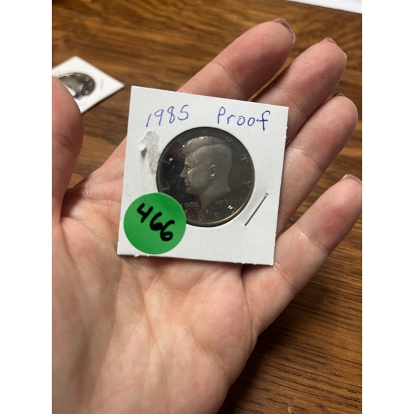 1985 U.S. KENNEDY HALF DOLLAR- PROOF FINISH