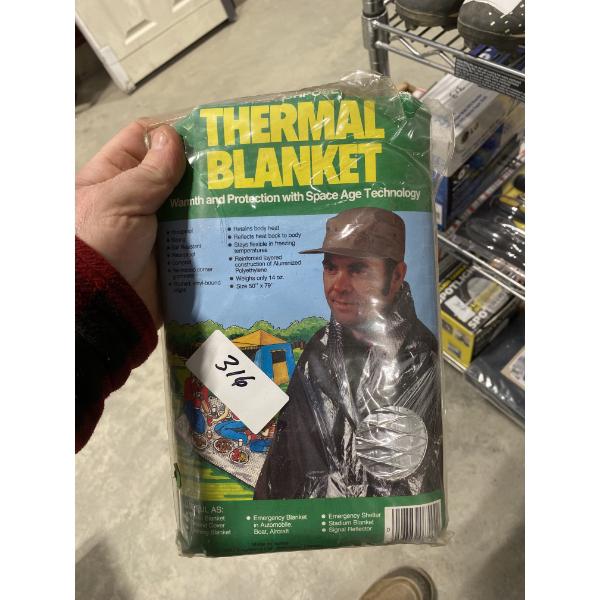 THERMAL CAMPING BLANKET