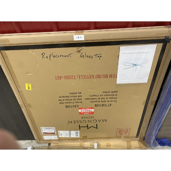 GLASS TABLE TOP - 40 INCHES ROUND