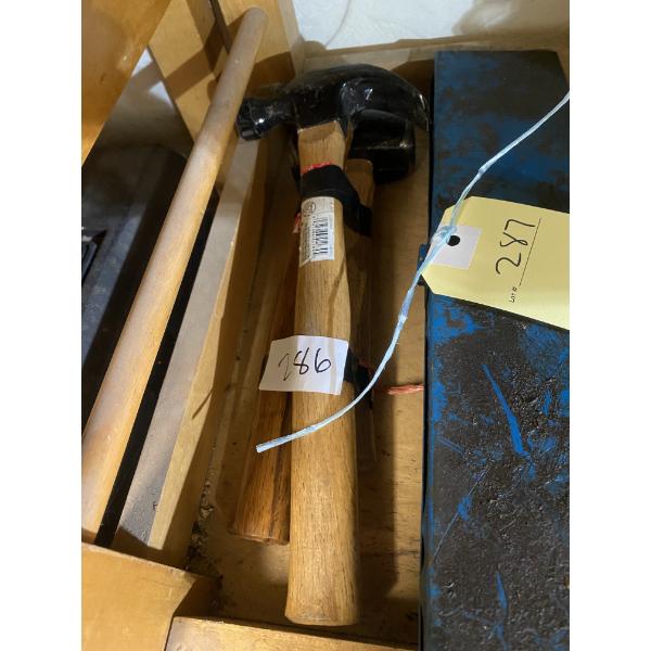 2 HAMMERS AND SMALL SLEDGE