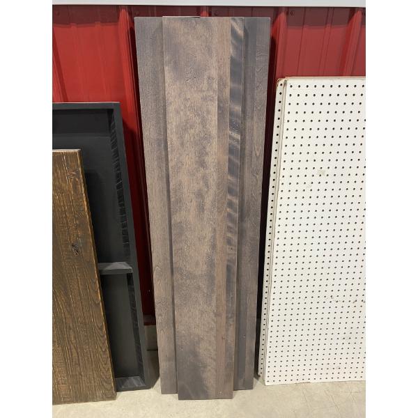 54.5 X 8-3/4 INCH AND 54.5 X 15 INCH FINISHED BOARDS