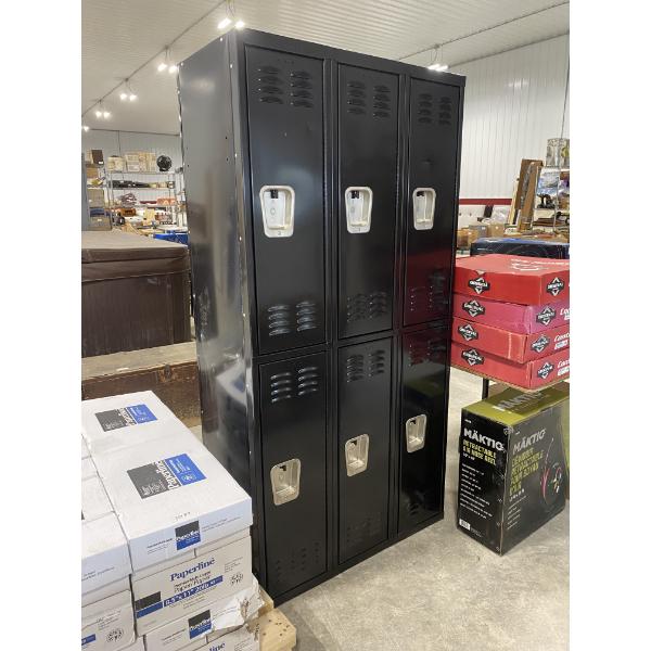 36 INCH, 6-DOOR LOCKER