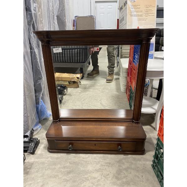 30 INCH DRESSER TOP FOR MIRROR WITH DRAWER 