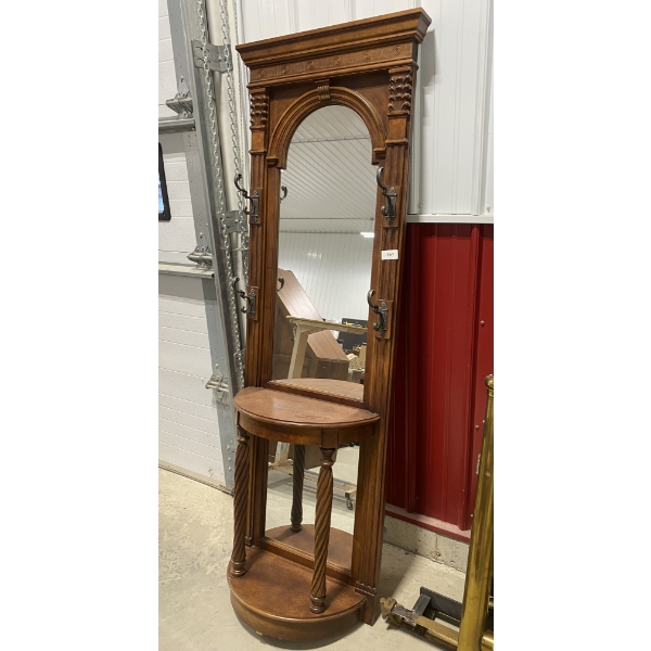 WALL-MOUNTED MIRROR STAND - 24 X 80 IN