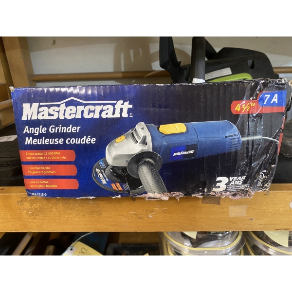 MASTERCRAFT ANGLE GRINDER