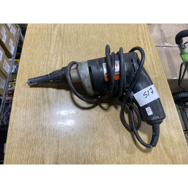 BLACK AND DECKER DRY WALL SCREW GUN