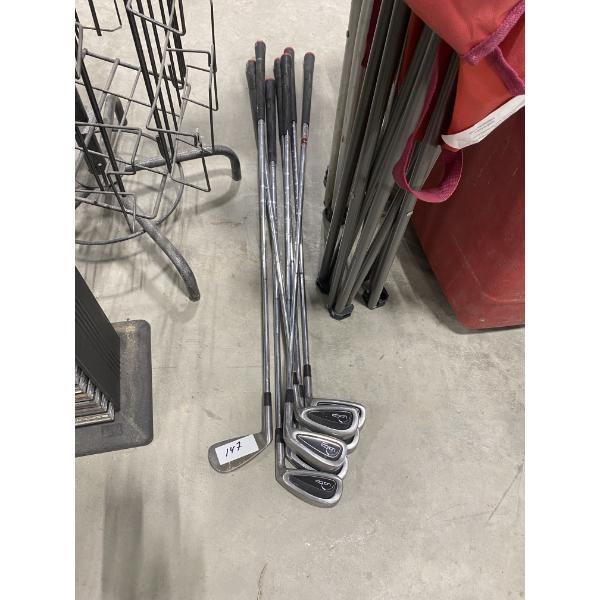 SET OF LOCO 4 IRON- PW GOLF IRON SET