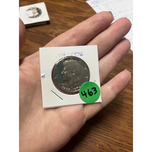 1976 U.S. KENNEDY HALF DOLLAR- PROOF FINISH