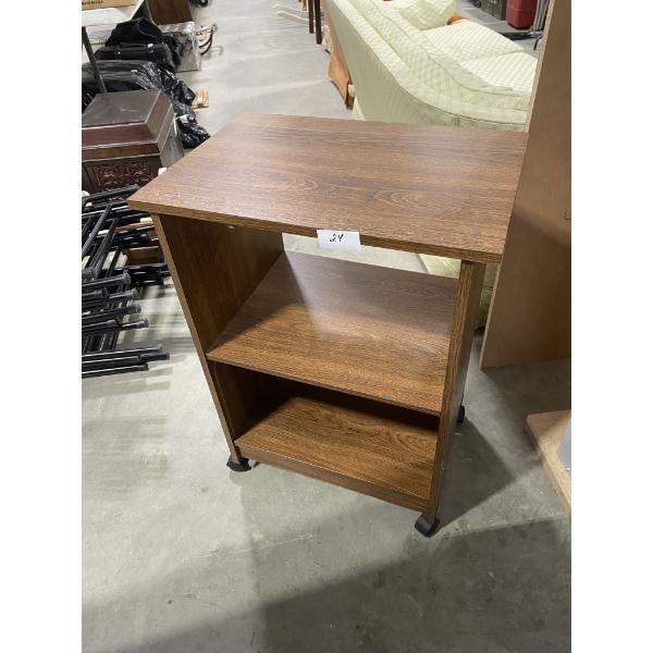SMALL MICROWAVE STAND ON WHEELS