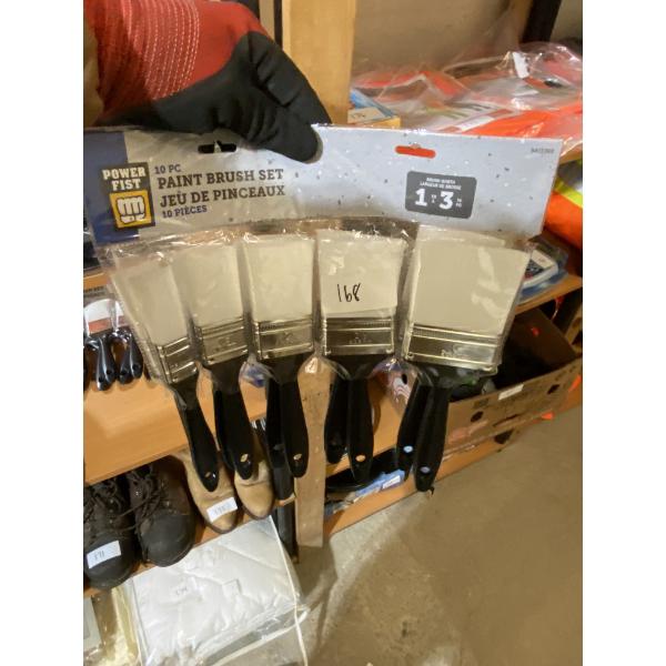 10-PIECE PAINT BRUSH SET