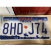 Image 1 : TEXAS US LICENSE PLATE