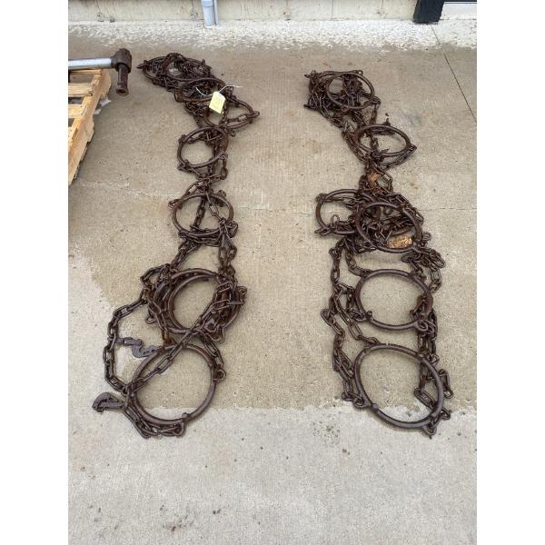 SET OF TRACTOR TIRE CHAINS