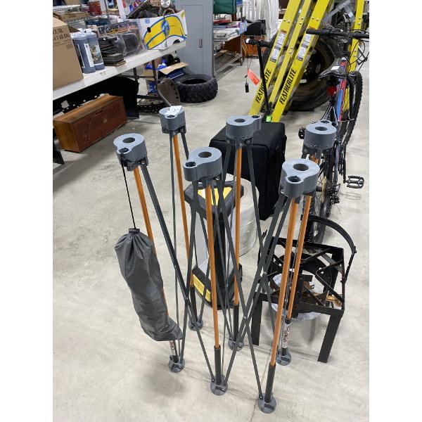 48X28 IN WORK TABLE BASE - PUT PIECE OF PLYWOOD ON TOP MAKES A WORKTABLE 