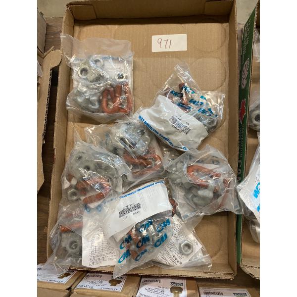 BOX OF SMALL CABLE CLAMPS