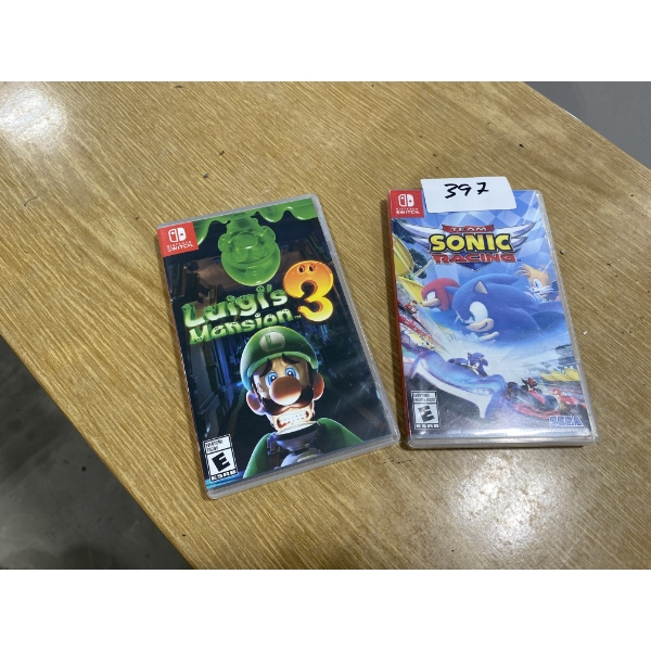 2 NINTENDO SWITCH GAMES
