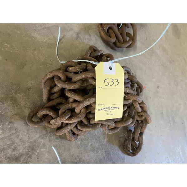 APPROX. 10 FT 7/16 INCH CHAIN