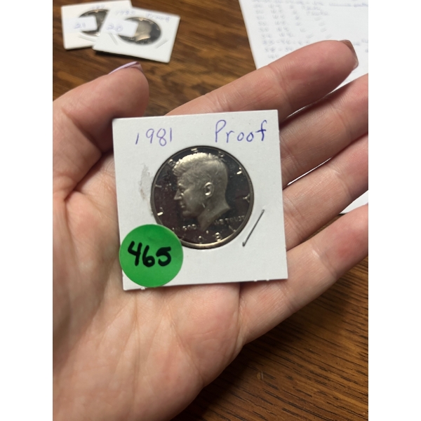 1981 U.S. KENNEDY HALF DOLLAR