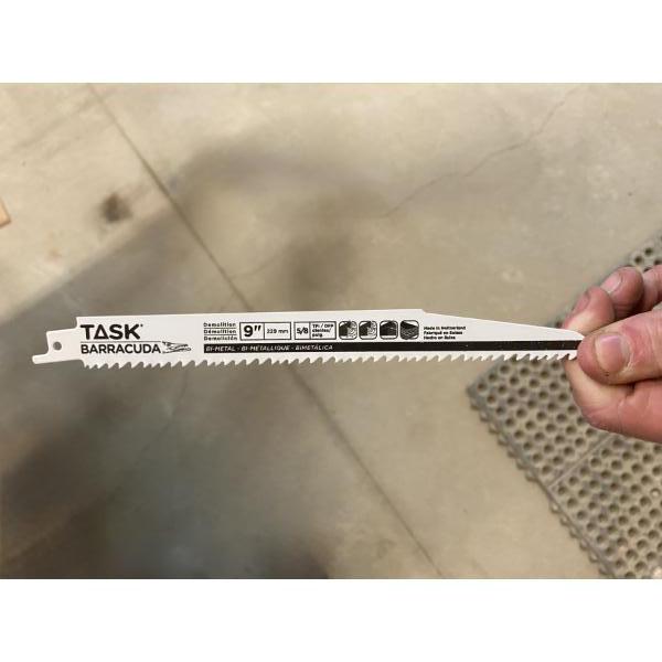 10 9 INCH TASK SAWZALL BLADES FOR METAL 
