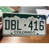 Image 1 : COLORADO LICENCE PLATE