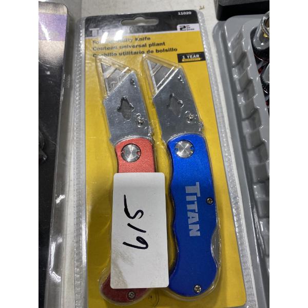2 PC UTILITY KNIFE SET