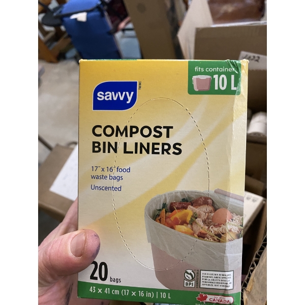 200 COMPOST BIN LINERS 