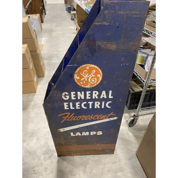 OLD ANTIQUE LIGHT BULB TIN HOLDER