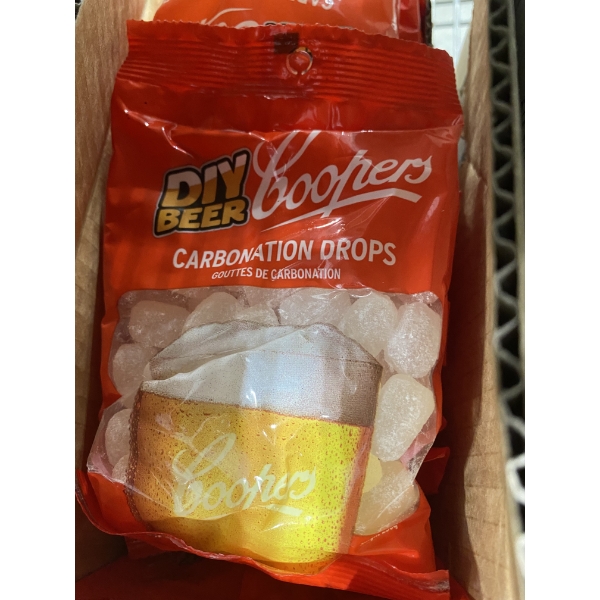 12 PKGS OF CARBON DROPS - 250 G EACH