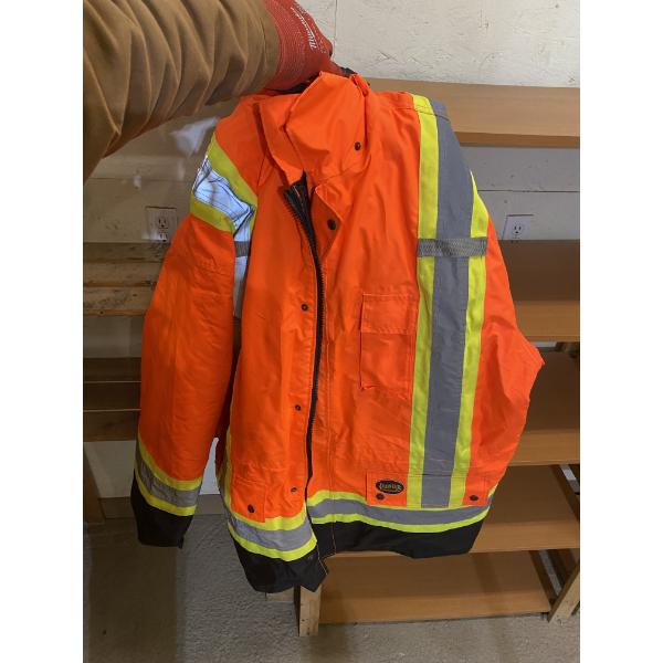 SIZE 5 XL REFLECTIVE JACKET