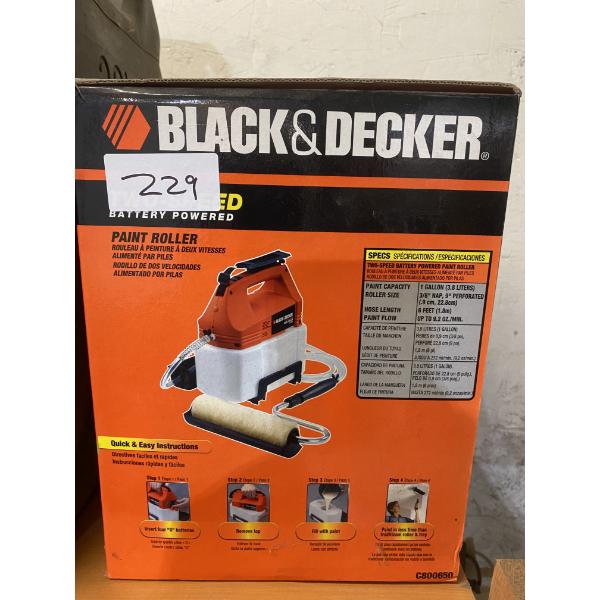 BATTERY-POWERED PAINT ROLLER