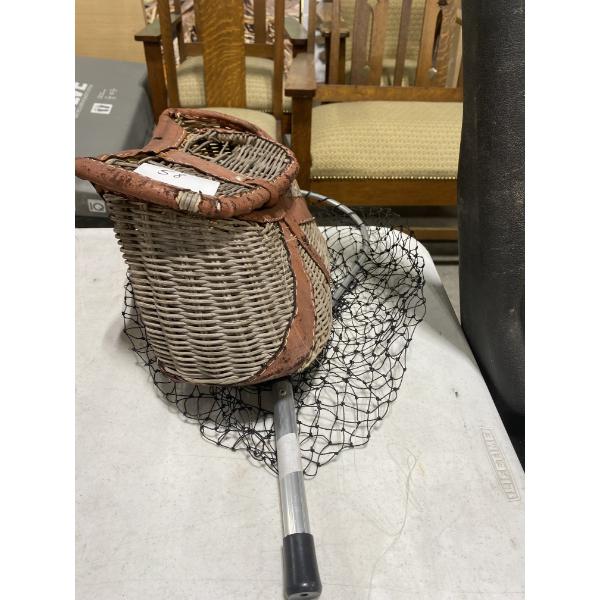 TACKLE BAG AND FISH NET