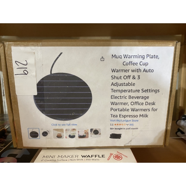 COFFEE MUG WARMING PLATE