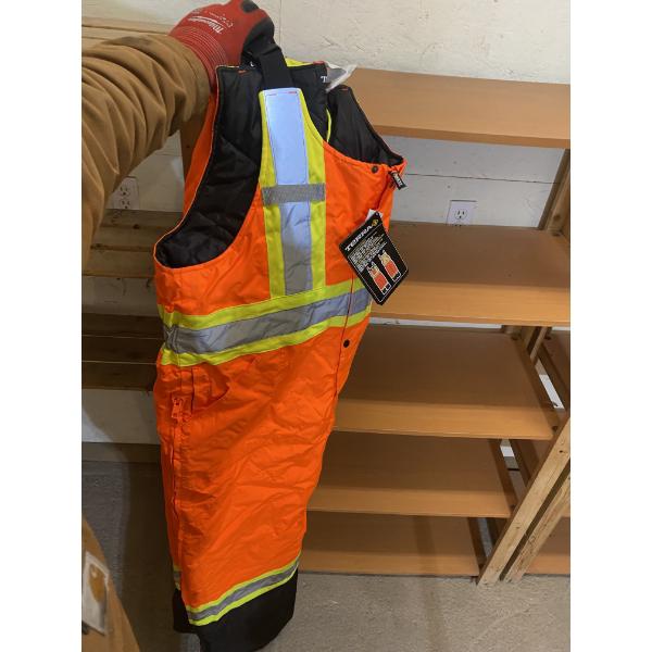 SIZE 2 XL REFLECTIVE OVERALLS