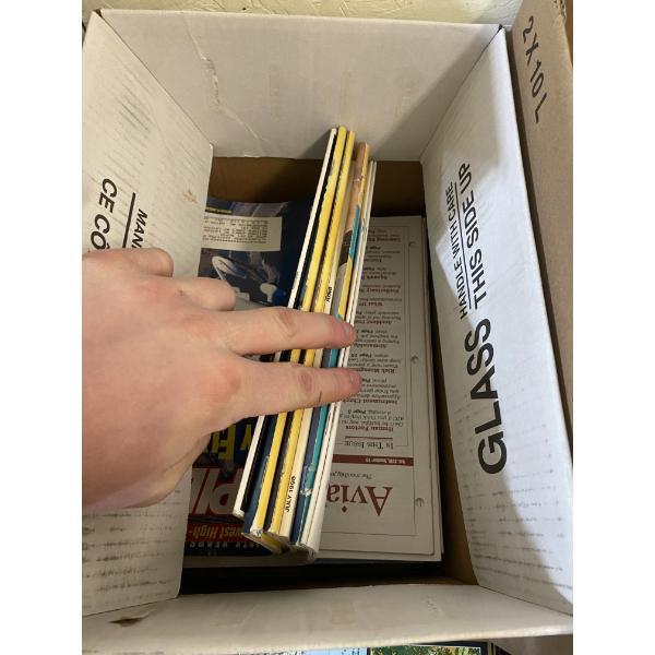 BOX LOT OF ASSORTED MAGAZINES