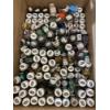 Image 1 : BOX LOT OF ALL ASSORTED SMALL JARS OF PAINT