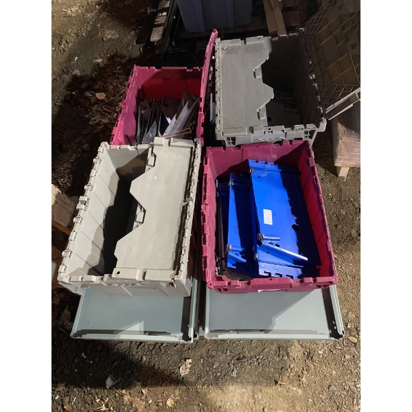 PALLET LOT OF SHELVING PIECES