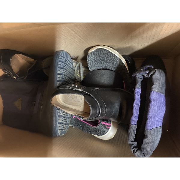 ASSORTED SHOES AND BOOTS