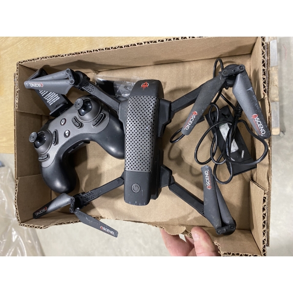 DRONE WITH REMOTE AND CHARGER 