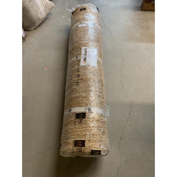 8X10FT JUTE AREA RUG