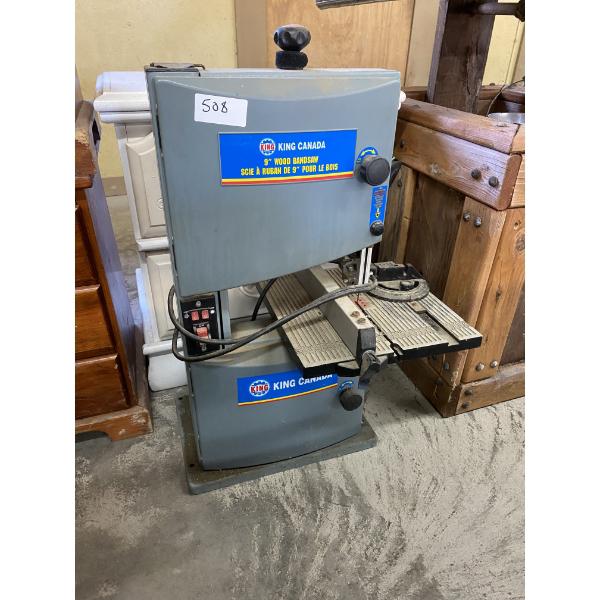 9 INCH KING CANADA WOOD BAND SAW
