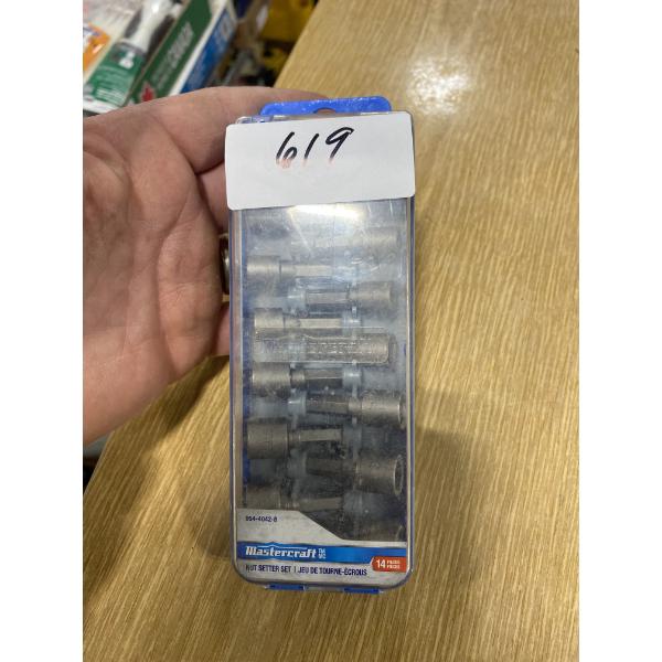 MASTERCRAFT NUT BIT SET