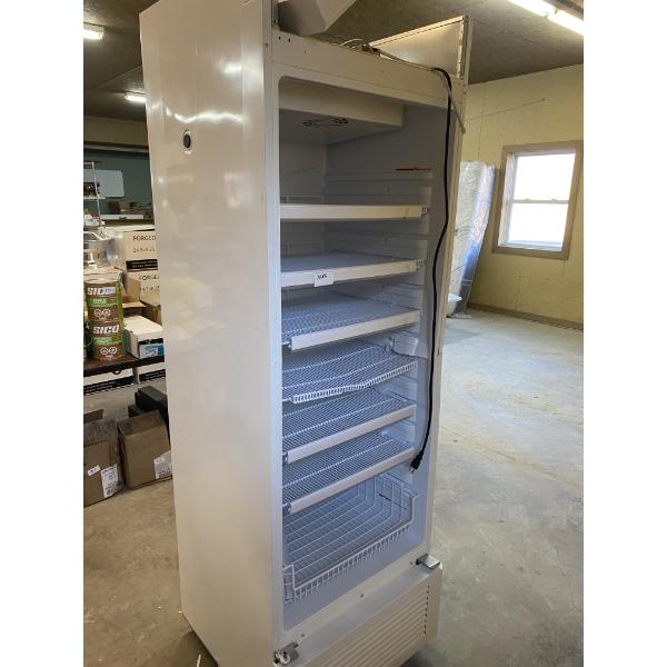 VERY DAMAGED PHARMACY REFRIGERATOR 